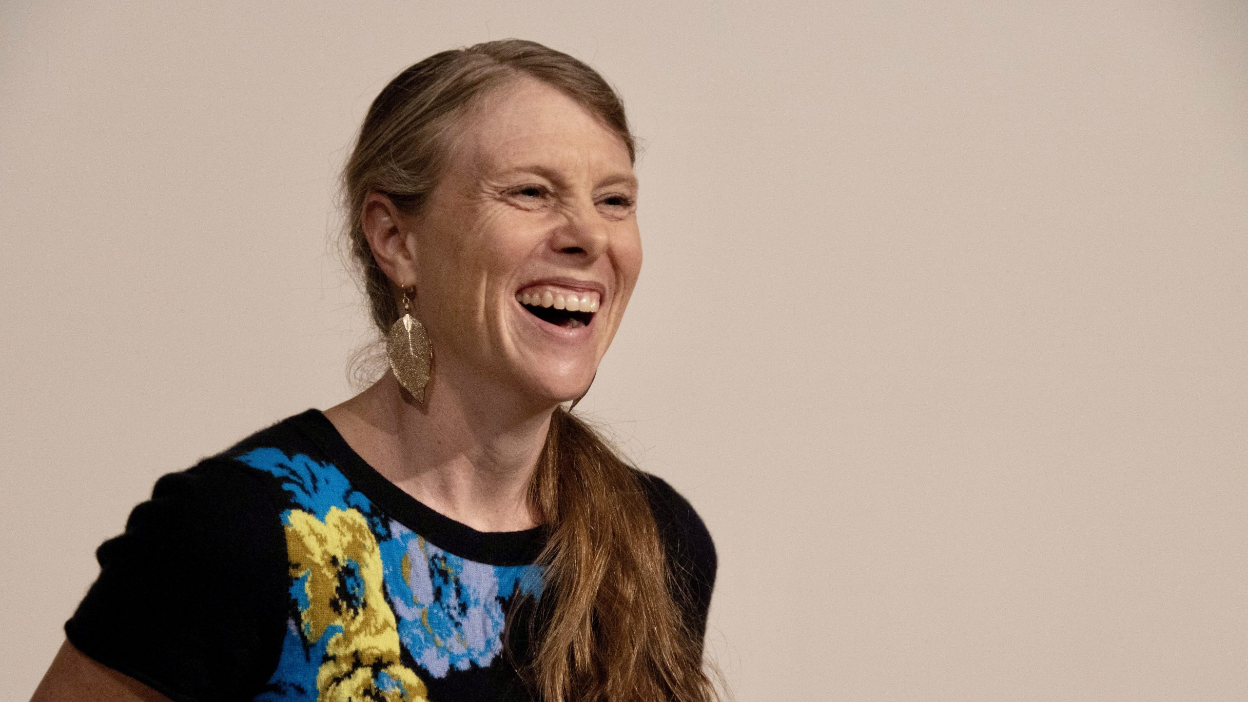 Coach Carylynn Larson smiling